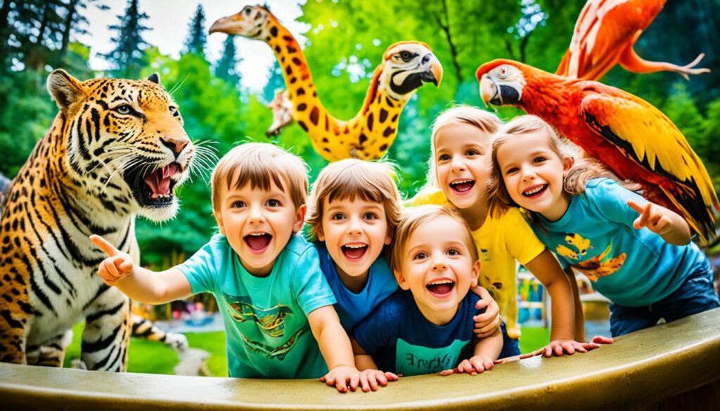 Otroška zabava v ljubljanskem ZOO