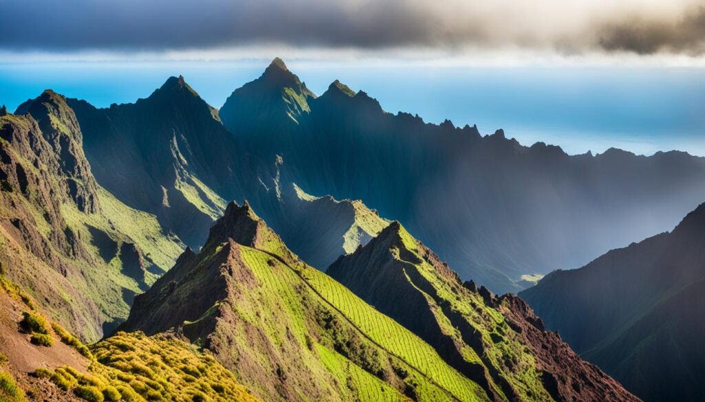 Pogled s Pico Ruiva na Madeiri