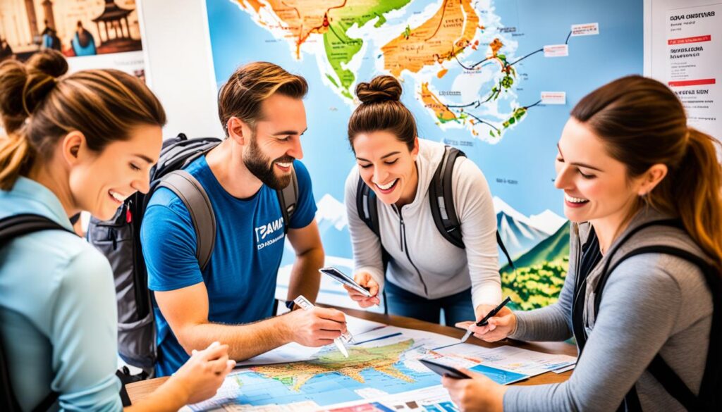 Načrtovanje potovanja na Japonsko